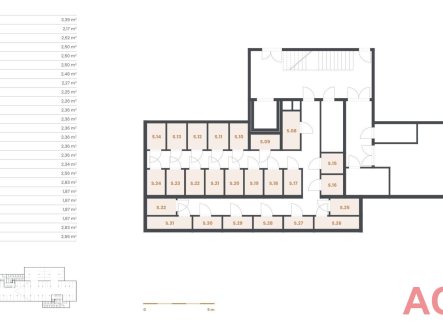 Prodej bytu, 1+kk, 43,4 m²