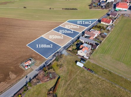 Prodej pozemku pro bydlení, 850 m²