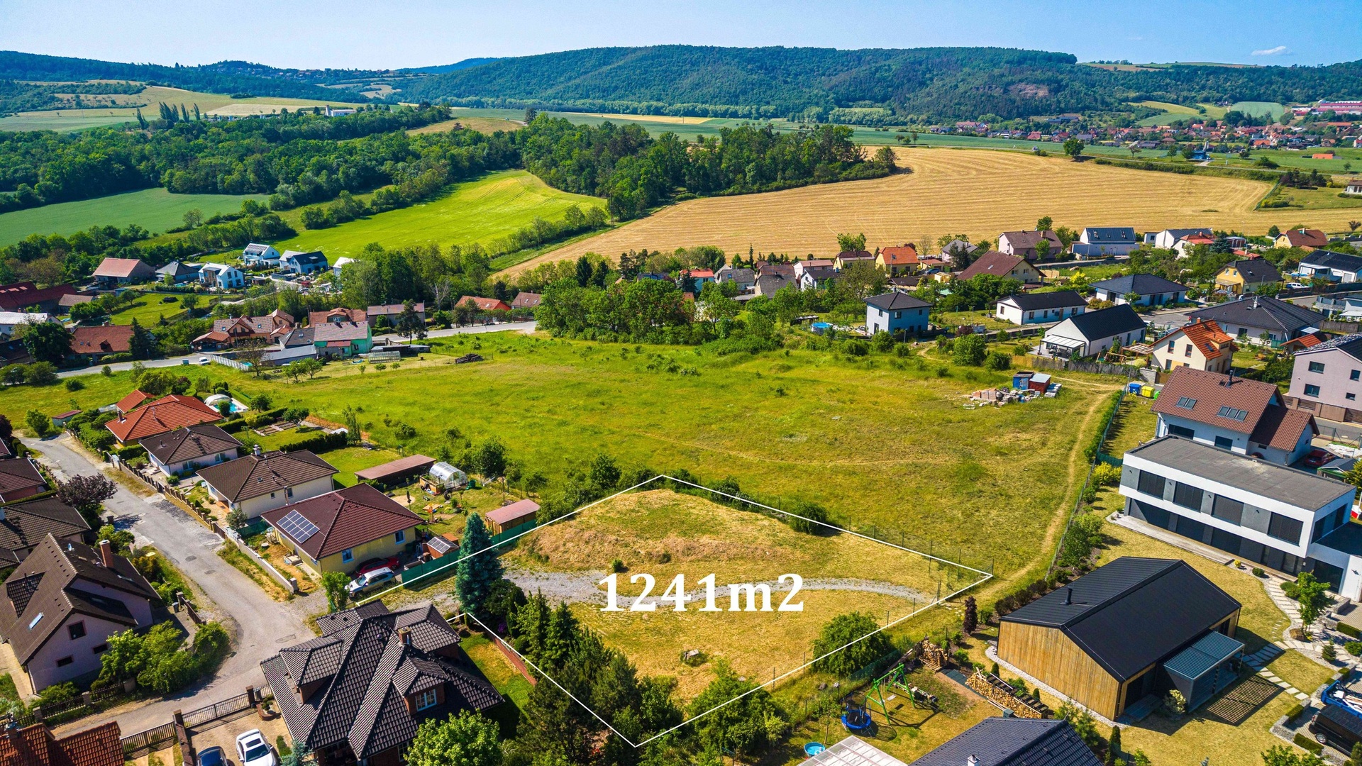 Airfoto pohled jihozápad