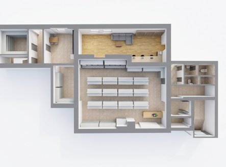 Prodej obchodní prostory, 186 m²