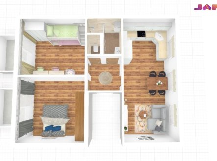 Pronájem bytu, 3+kk, 70 m²