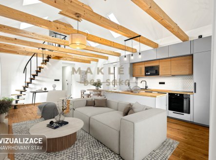 Prodej bytu, 2+kk, 110 m²