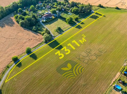 Prodej pozemku, zemědělská půda, 3 311 m²