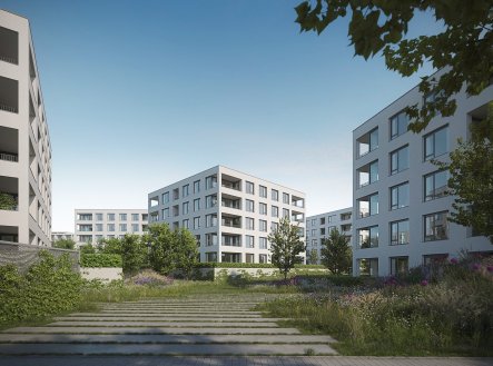 panorama_znojmo_zelene_vnitrobloky | Prodej bytu, 2+kk, 92 m²