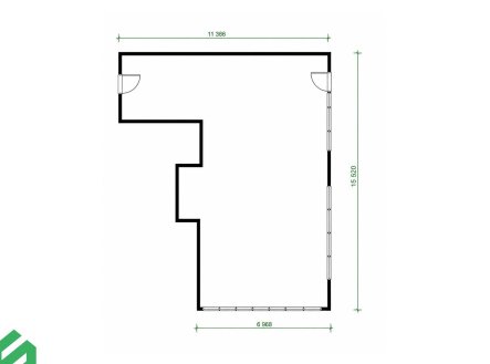 Pronájem obchodní prostory, 120 m²