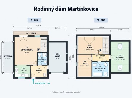 Pronájem domu/vily, 95 m²