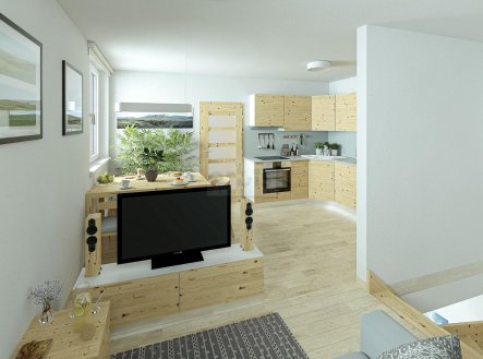 Prodej bytu, 2+kk, 56 m²