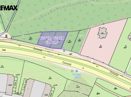 Prodej pozemku, zahrada, 1 200 m²