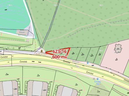 Prodej pozemku, ostatní, 600 m²