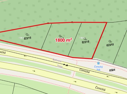 Prodej pozemku, ostatní, 1 800 m² obrázek