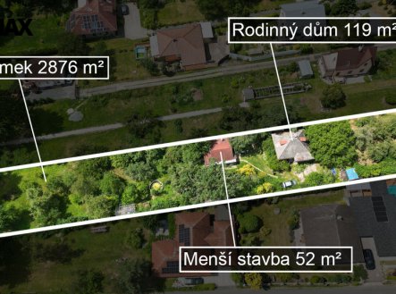 Prodej pozemku pro bydlení, 2 876 m²