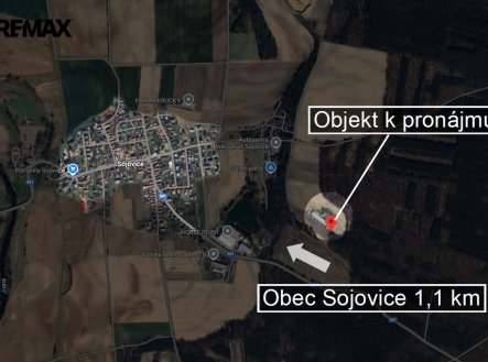 Pronájem skladu, 1 460 m²