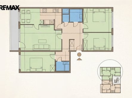 Prodej bytu, 4+1, 94 m²