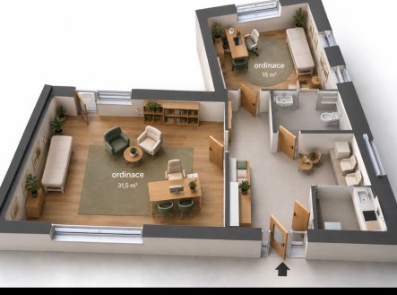 Pronájem jiné komerční nemovitosti, 55 m²