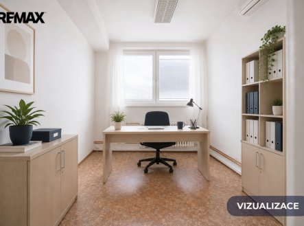 Pronájem kanceláře, 66 m²