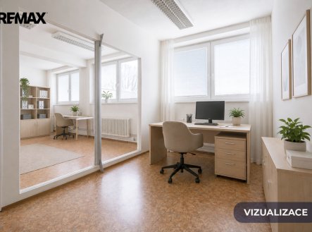 Pronájem kanceláře, 66 m²