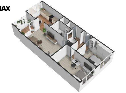 Prodej bytu, 3+1, 71 m²