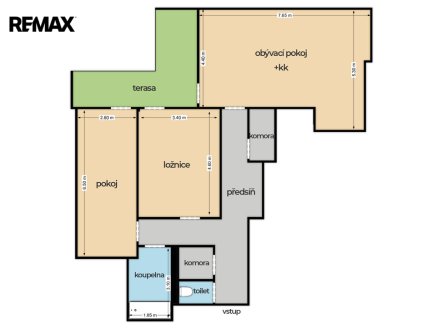 Prodej bytu, 3+kk, 95 m²
