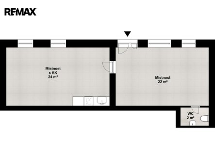 Pronájem obchodní prostory, 49 m²