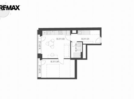 Pronájem bytu, 2+kk, 50 m²