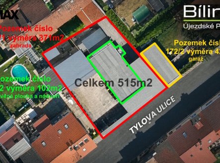 Prodej pozemku pro bydlení, 515 m²