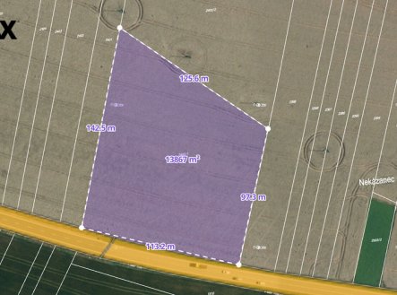Prodej pozemku pro komerční výstavbu, 13 867 m²