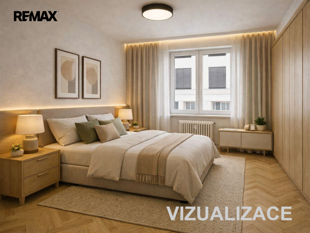 Ložnice - vizualizace
