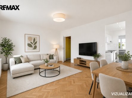 Pronájem bytu, 3+kk, 54 m²