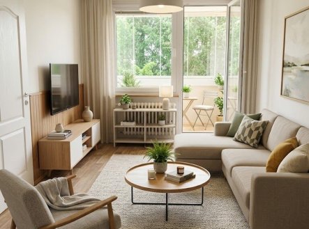 Pronájem bytu, 2+1, 53 m²