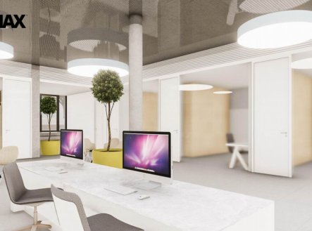 3d vizualizace | Pronájem - obchodní prostor, 670 m²