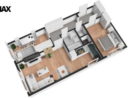 Prodej bytu, 3+kk, 62 m²