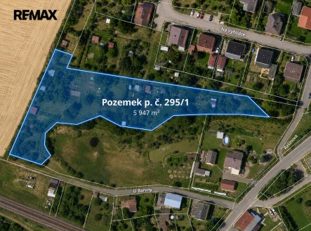 Prodej pozemku, zahrada, 5 947 m²