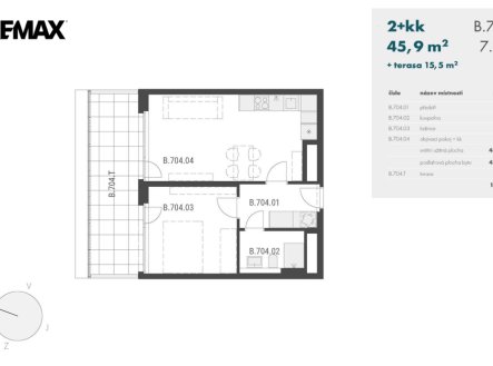 704-04-2d-704.jpg | Pronájem bytu, 2+kk, 61 m²