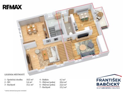 Prodej bytu, 3+1, 84 m²