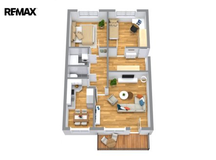 Prodej bytu, 3+1, 77 m²