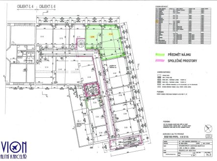 Pronájem kanceláře, 69 m²