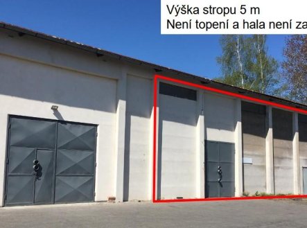 Pronájem skladu, 158 m²
