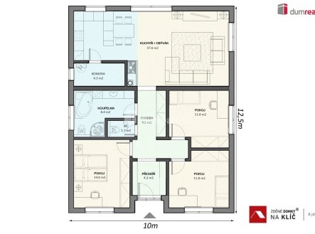 Prodej domu/vily, 117 m²