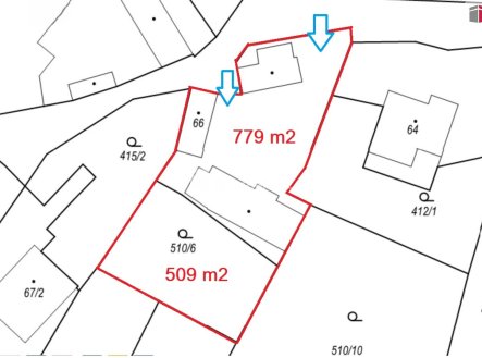 Prodej pozemku pro bydlení, 1 288 m²