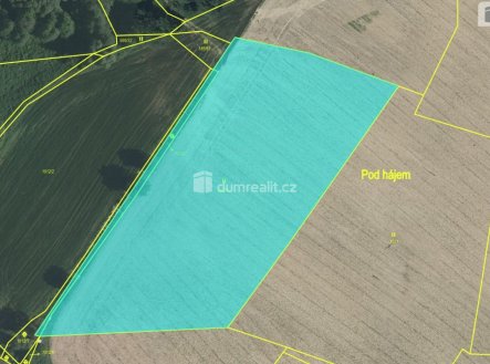 Prodej pozemku, zemědělská půda, 11 542 m²