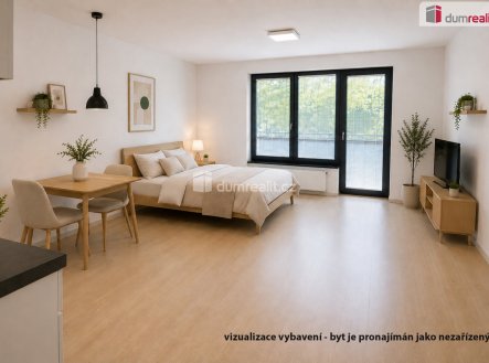 Pronájem bytu, 1+kk, 40 m²