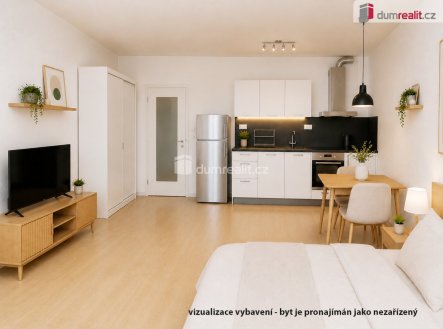 Pronájem bytu, 1+kk, 40 m²