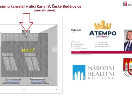 Pronájem kanceláře, 10 m²