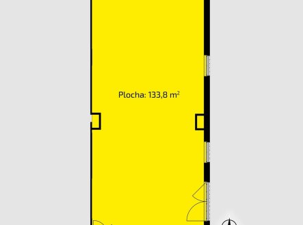Prodej obchodní prostory, 134 m²