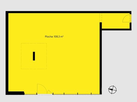 Prodej obchodní prostory, 108 m²