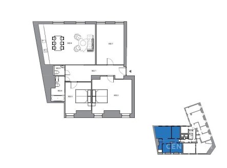 Prodej bytu, 4+kk, 119 m²