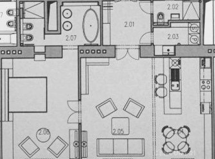 Pronájem bytu, 2+kk, 90 m²