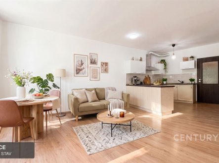 Pronájem bytu, 1+kk, 44 m²
