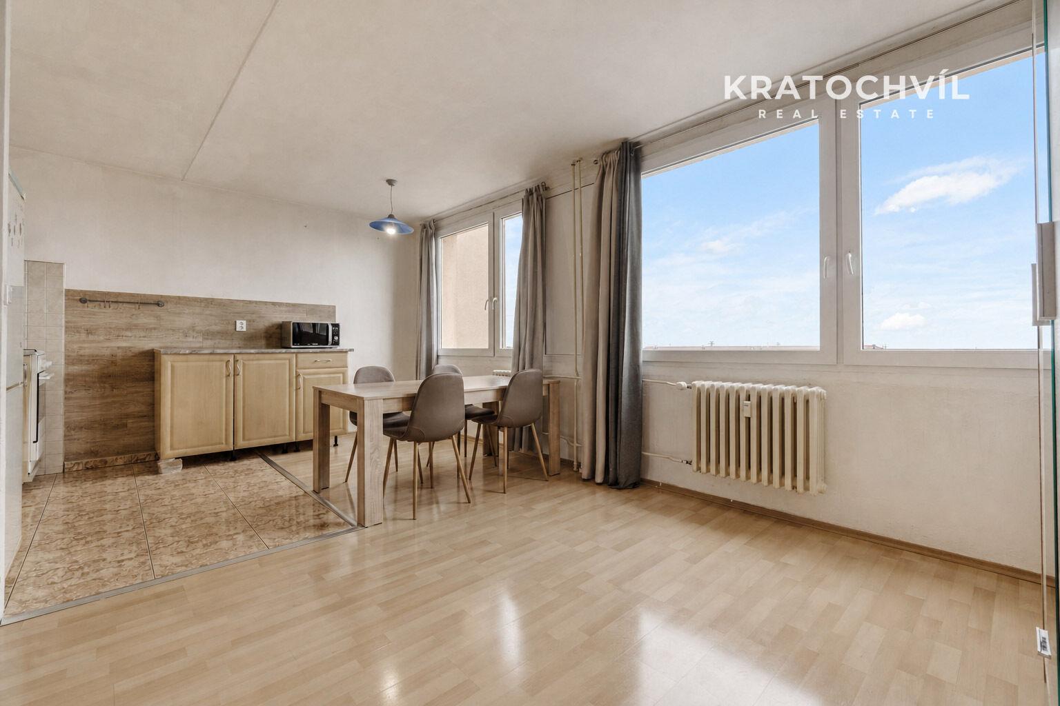 Prodej bytu 3+kk, 68 m2,  po rekonstrukci, Kladno–Kročehlavy, ul. Jerevanská