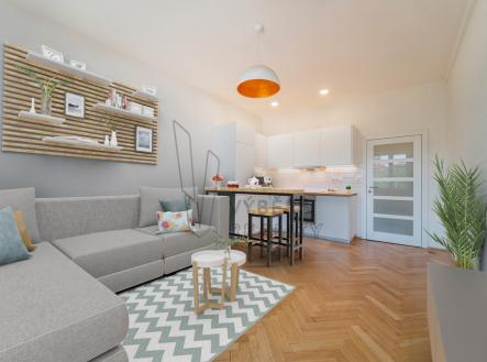 Pronájem bytu, 1+kk, 28 m²